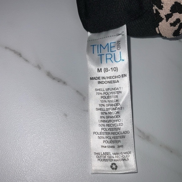 Leopard print bathing suit top - Picture 4 of 7